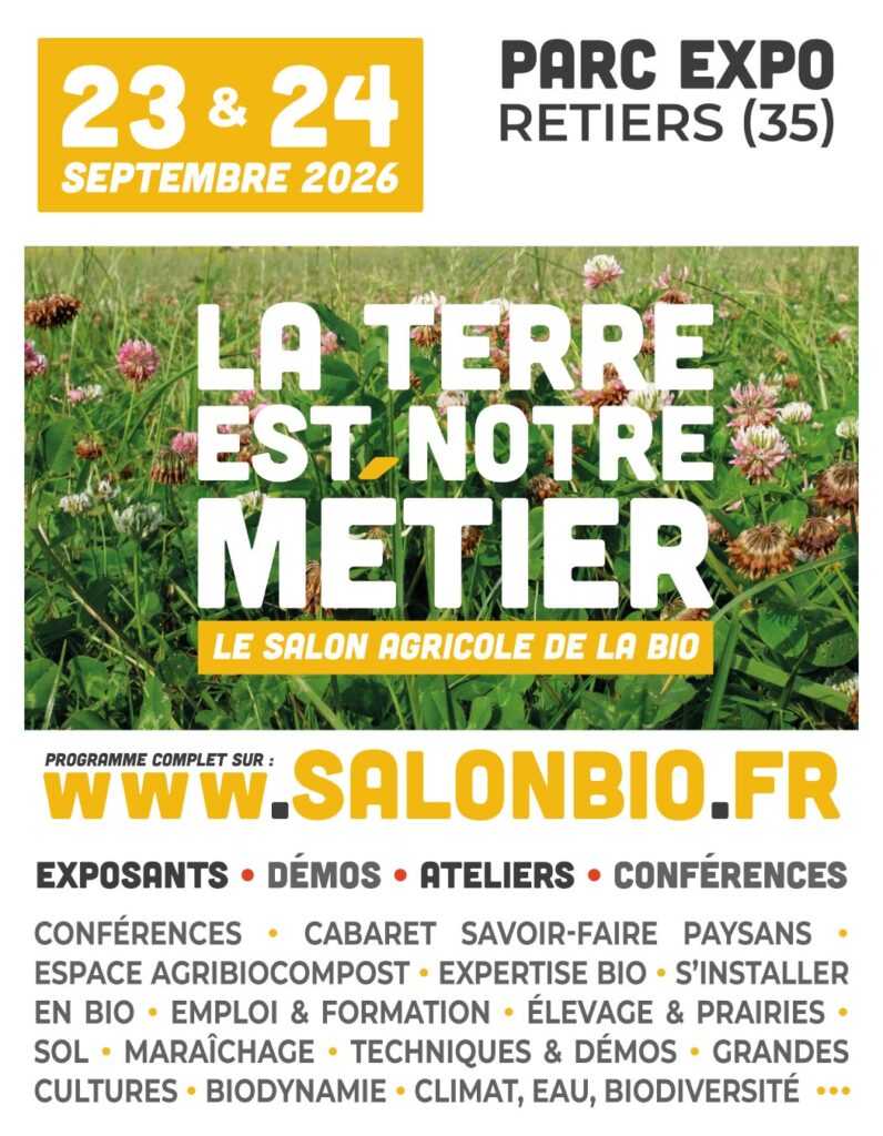La terre est notre métier