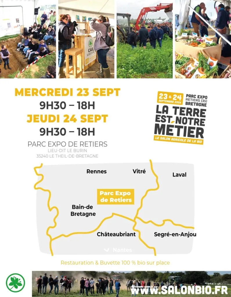 La terre est notre métier infos
